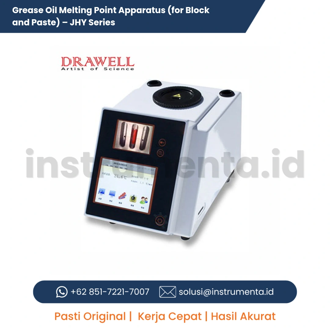 Distributor Resmi Grease/Oil Melting Point Apparatus (for Block and Paste) – JHY Series Presisi Tinggi